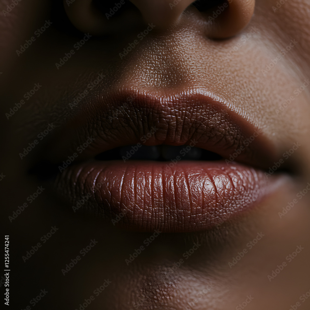 Fototapeta premium close up lips of a woman