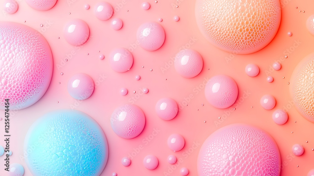 A colorful, abstract background featuring droplets in various sizes, blending shades of pink and blue, creating a soft, dreamy effect. A colorful, abstract background featuring droplets in various sizes, blending shades of pink and blue, creating a soft, dreamy effect.