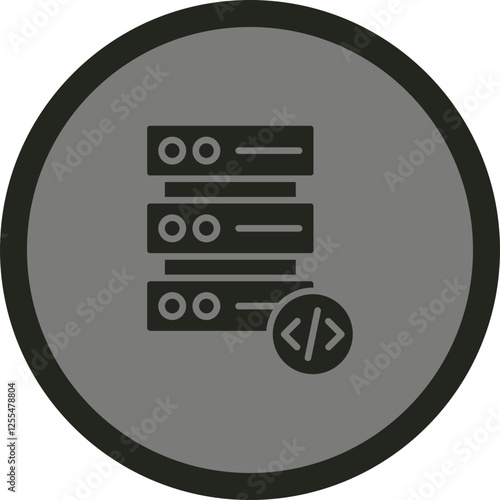 Server Vector Icon Design