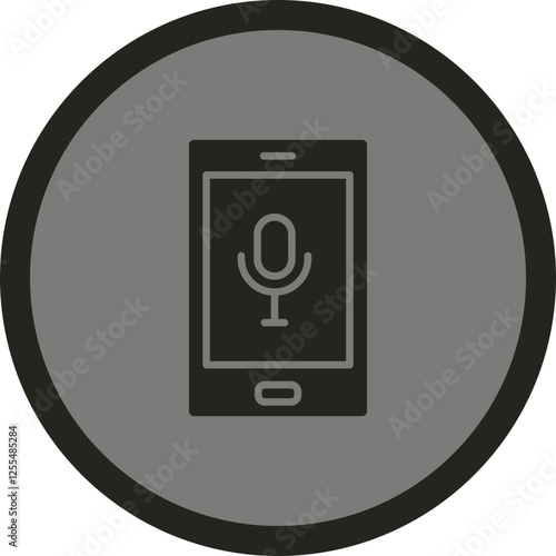 Microphone Vector Icon Design