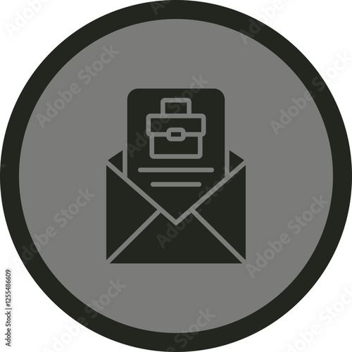 Offer Letter Vector Icon Design