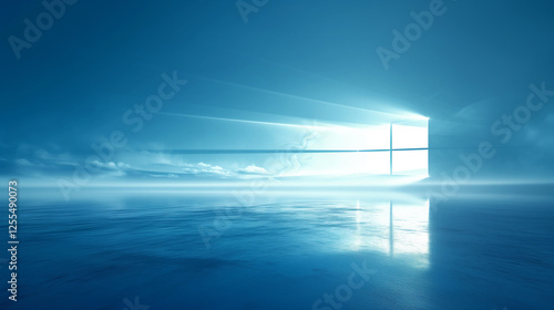 Windows wallpapers, green landscape