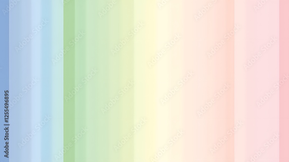 Obraz premium Soft Pastel Colors Gradation Background for Creative Design Projects