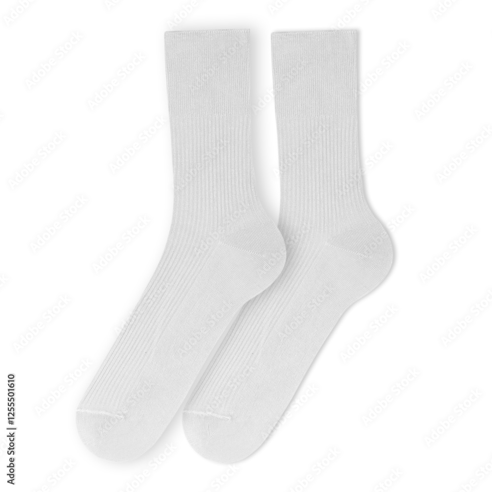 Bamboo socks on an isolated white background. Men's socks. Bamboo socks on an isolated white background. Men's socks.