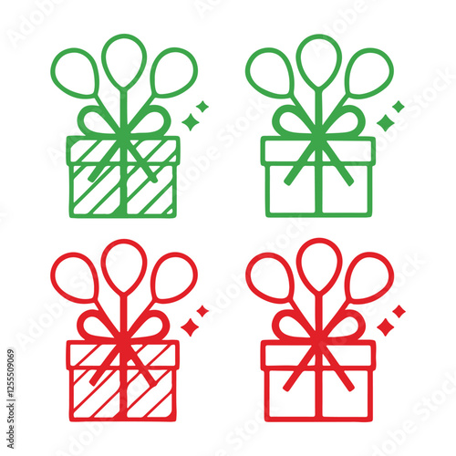 Gift, Icon, Gift Box, Vector, Gift Shop symbol, signs, vector illustration