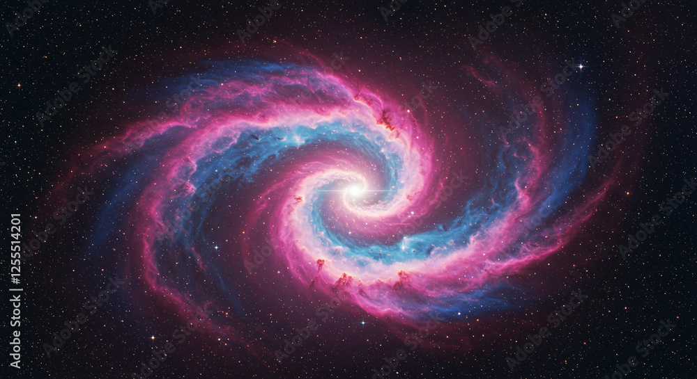 Fototapeta premium abstract spiral galaxy