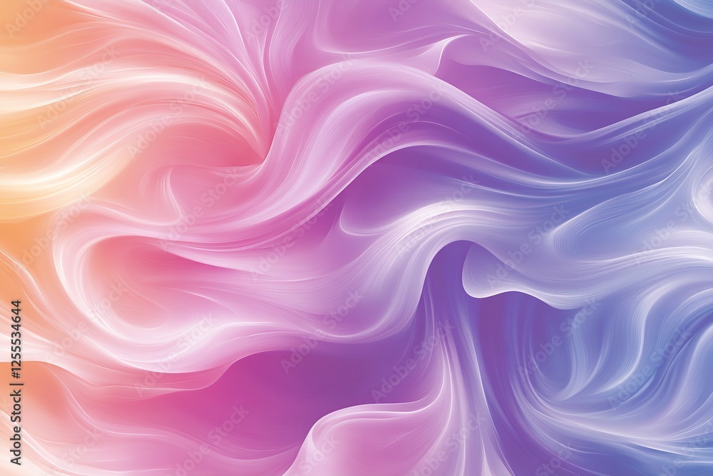 Colorful abstract swirling pattern creates a dreamy background in soft hues of pink, purple, and orange ideal for various design projects Colorful abstract swirling pattern creates a dreamy background in soft hues of pink, purple, and orange ideal for various design projects
