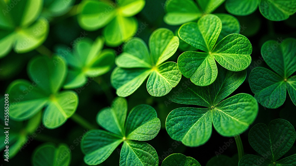 Vibrant Green Shamrock Background: Perfect for St. Patrick's Day Marketing, Spring Promotions, and Irish-Themed Designs Vibrant Green Shamrock Background: Perfect for St. Patrick's Day Marketing, Spring Promotions, and Irish-Themed Designs