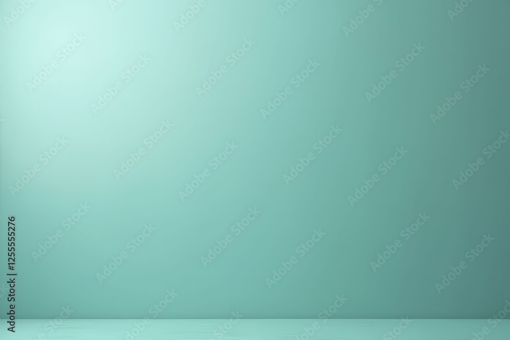 Smooth Light Turquoise Wall With Soft Gradient And Minimalist Feel Smooth Light Turquoise Wall With Soft Gradient And Minimalist Feel