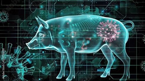 Pig Virus: Unveiling the Intricacies of Viral Threats to Porcine Health. Explore the various types of viruses that affect pigs, their modes of transmission
