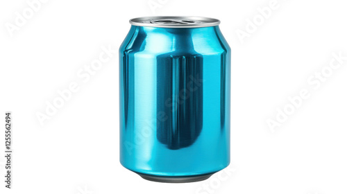 Wallpaper Mural blue soda can isolated on white background  Torontodigital.ca