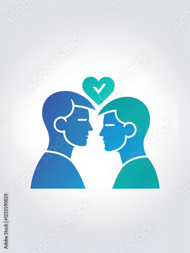 Codependency Vector Icon Style photo