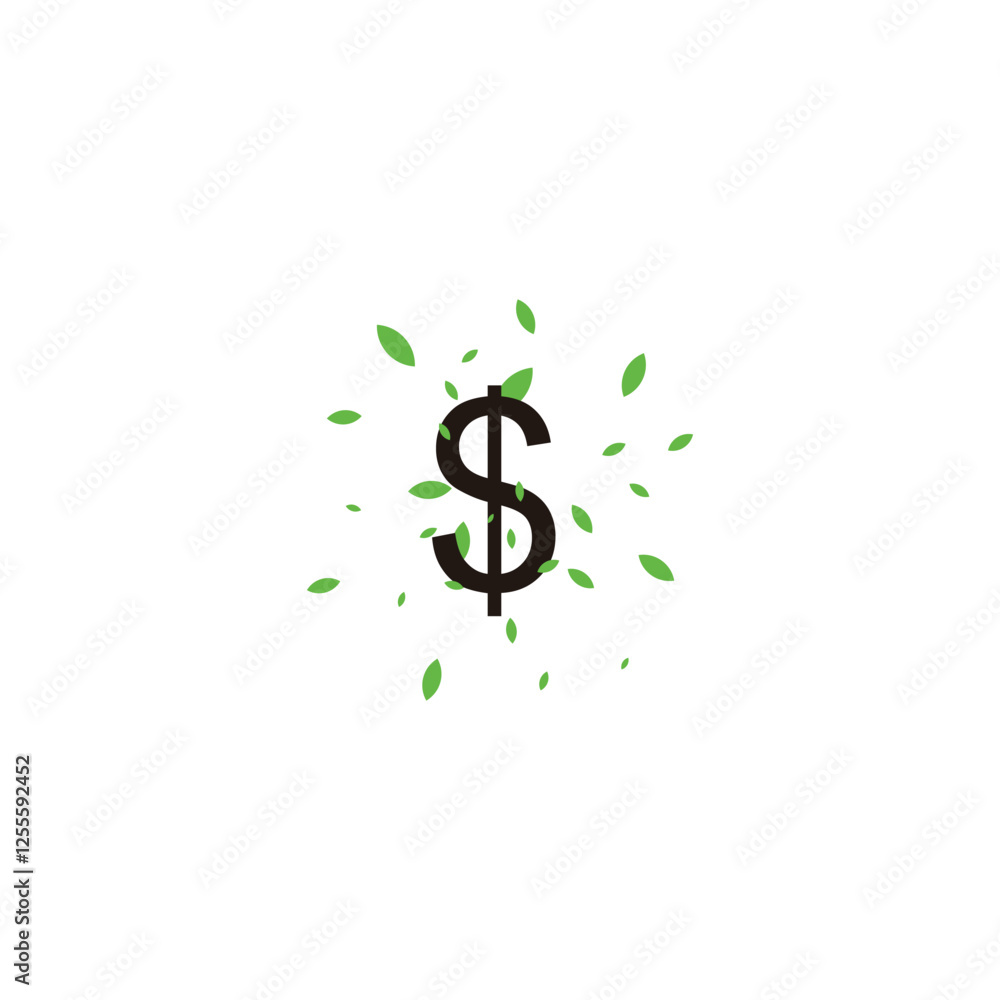 $, leaves geometric symbol simple logo vector $, leaves geometric symbol simple logo vector