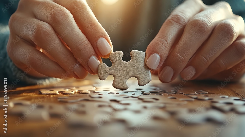 Crafting a Shared Future Watch as a team collaborates, symbolizing business vision and unity, to bring together disparate puzzle pieces into a cohesive whole, embodying strategy and cooperation