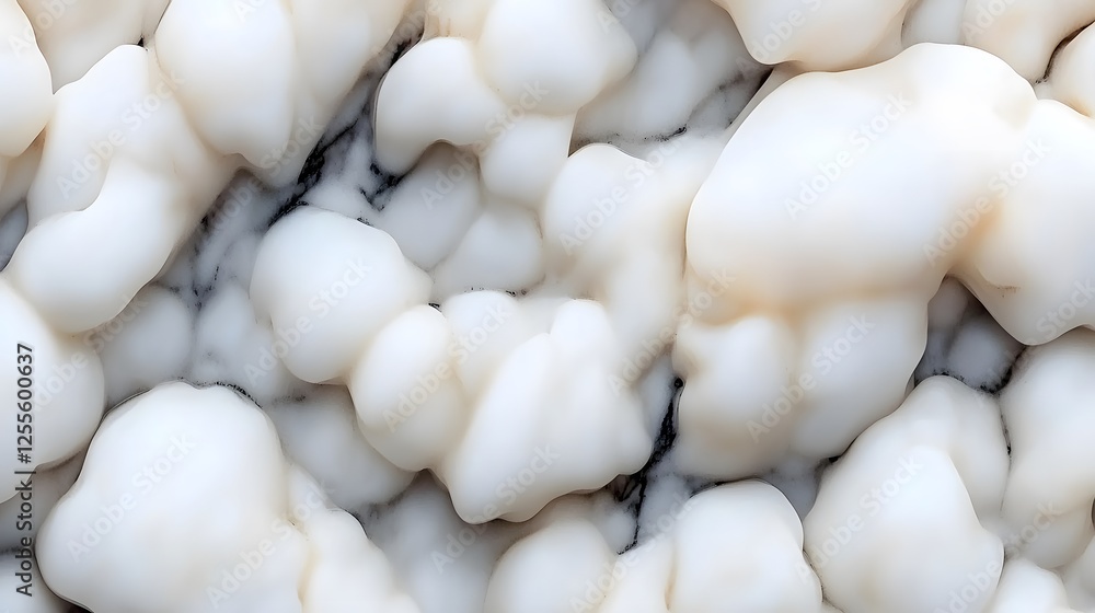 Textured White and Grey Abstract Surface with Organic Patterns