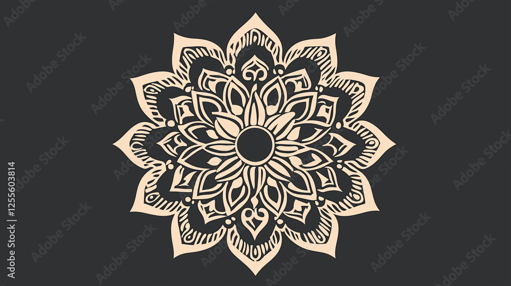 Intricate Mandala Design Intricate Mandala Design