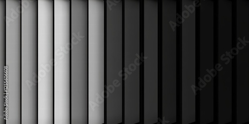 Wallpaper Mural Monochrome Abstract Pattern with Gradients of Light and Shadow Torontodigital.ca