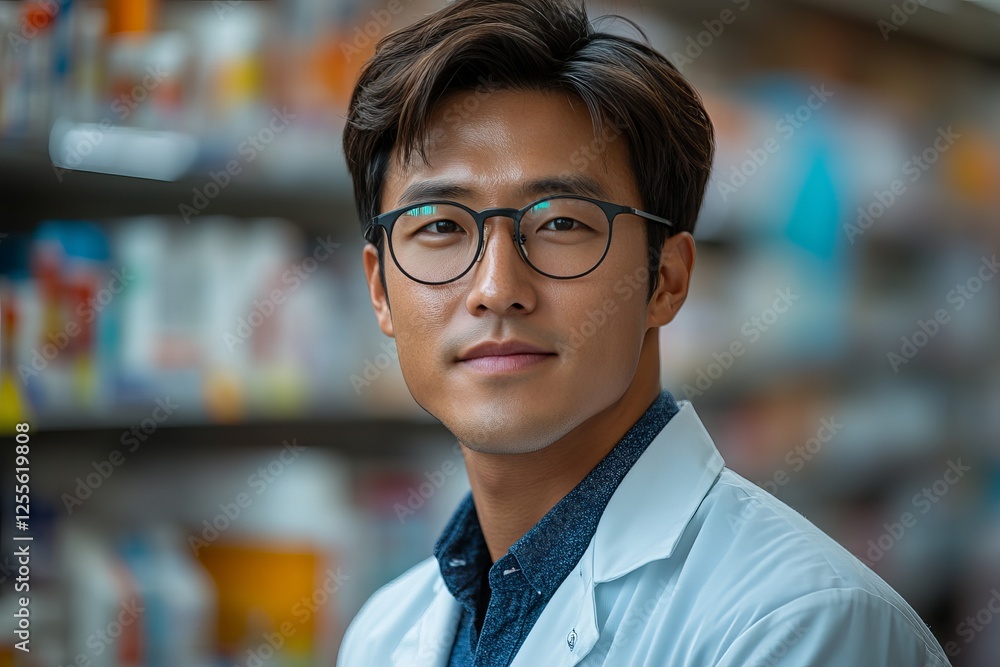 Capturing the journey of an asian american pharmacist a portrait in the pharmacy environment exploring cultural identity and professional dedication Capturing the journey of an asian american pharmacist a portrait in the pharmacy environment exploring cultural identity and professional dedication
