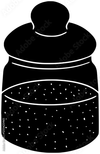 seasoning illustration salt silhouette bottle logo pepper icon spice outline food kitchen cooking ingredient white glass spicy cook flavor shape men vector graphic background