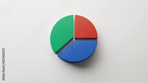 Free Download Three-part pie chart graphic design - GFXLoad