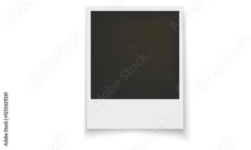 Png Polaroid, frame, photo, mockup, scrapbook. Vector photo Frames: Realistic Photo Templates with Shadows. Vintage Card Set for Stock Use. Vector Illustratios on transparent background