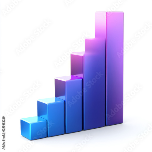 Free Download business graph on white - GFXLoad