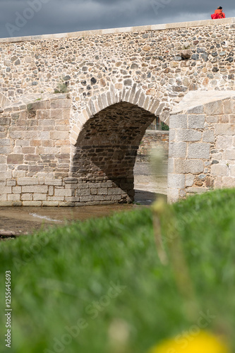 Old bridge from Molinaseca to León, on the Camino de Santiago