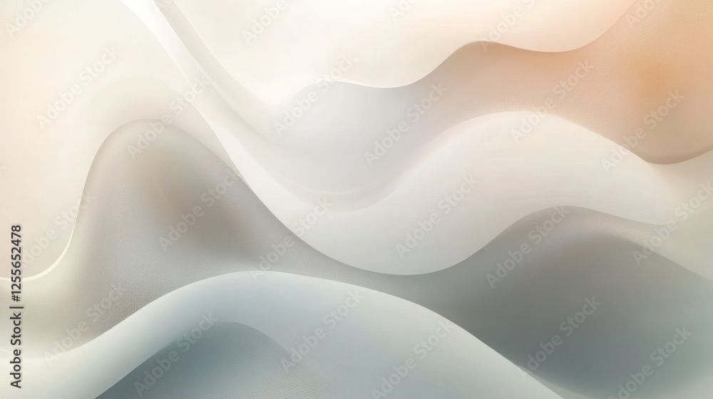 Fototapeta premium Subtle Abstract Background in Soft Beige and Gray Tones