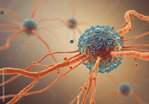 Candida Fungi in 3D, Visualizing Multidrug-Resistant Yeast Responsible for Severe Opportunistic Infections photo