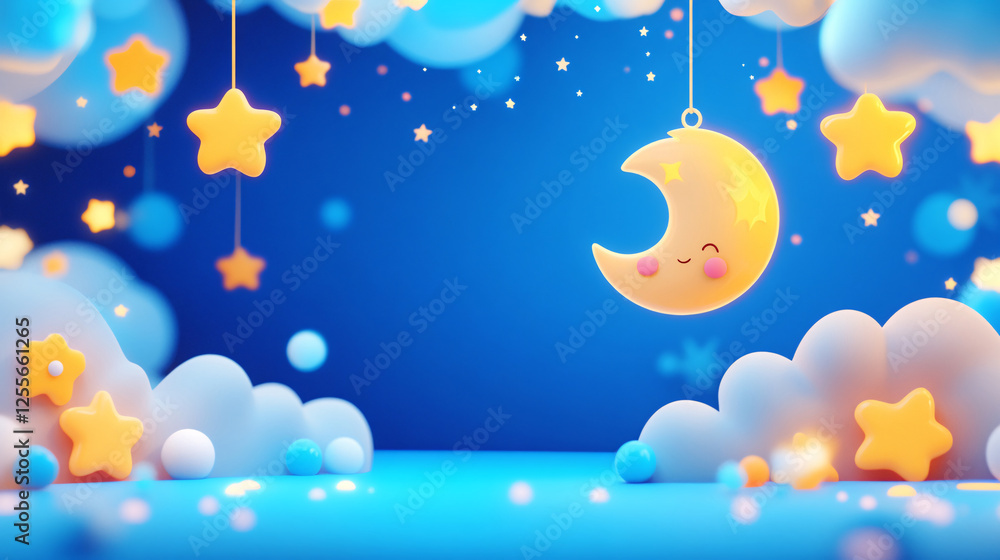 Beautiful and romantic vast starry sky, beautiful star illustration background with gold as the main tone Beautiful and romantic vast starry sky, beautiful star illustration background with gold as the main tone