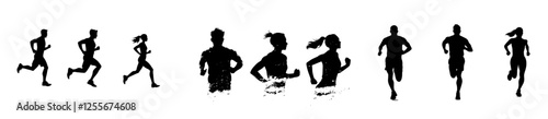 Ultramarathon modern eps, Silhouette, Logo, Ultramarathon modern eps Cut Files for Cricut Design, Ultramarathon Digital Commercial Clipart - PNG, EPS