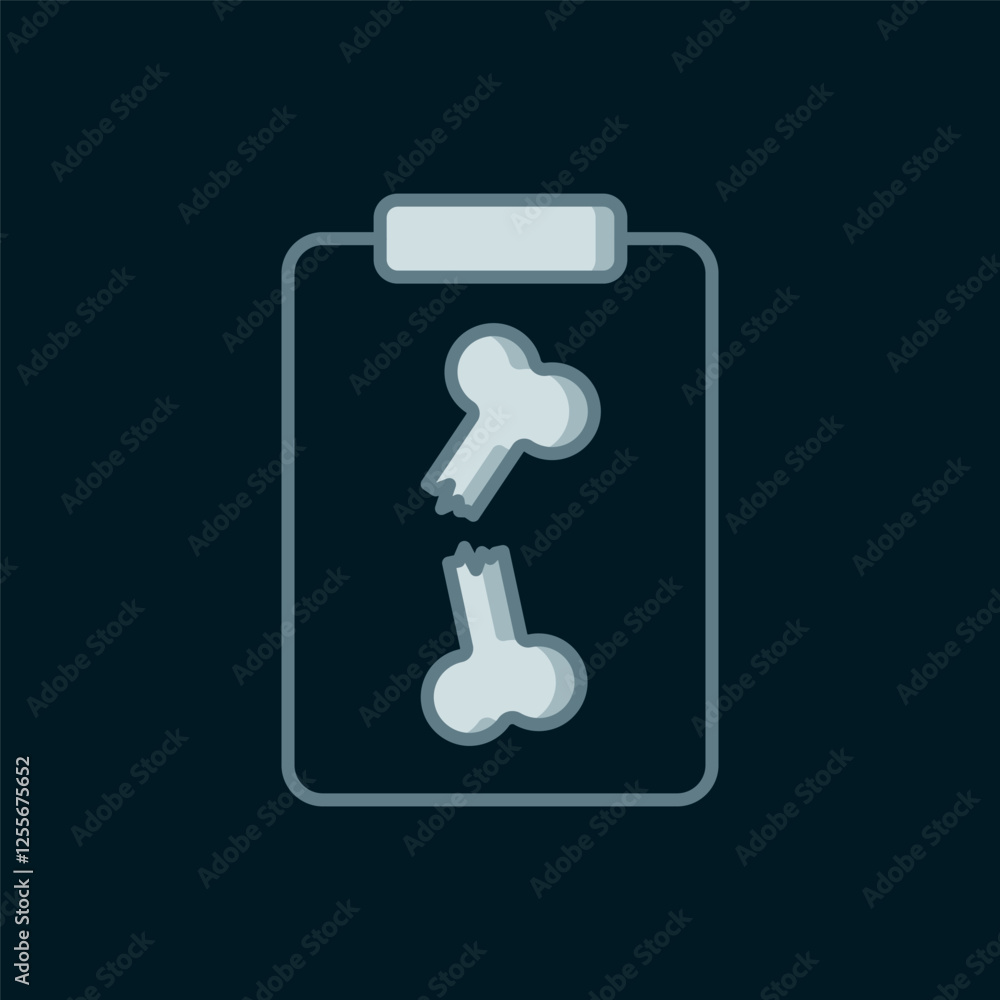 Line X-ray shots icon isolated on black background. Flat filled outline style with shadow. Vector Line X-ray shots icon isolated on black background. Flat filled outline style with shadow. Vector