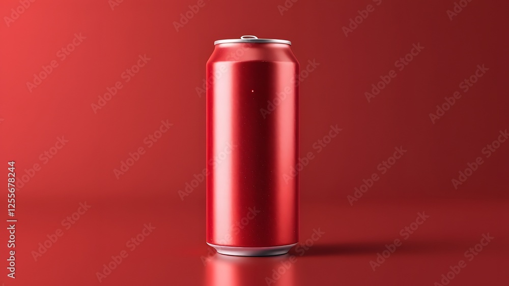 Thin Soda Can Mockup for Branding and Packaging Design Thin Soda Can Mockup for Branding and Packaging Design