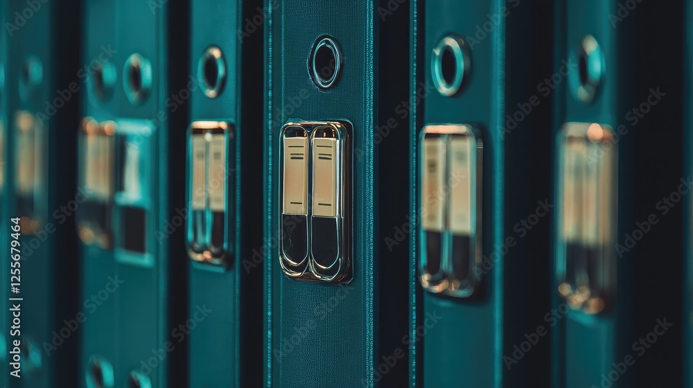 A neatly organized filing system, symbolizing efficient handling of customer information A neatly organized filing system, symbolizing efficient handling of customer information