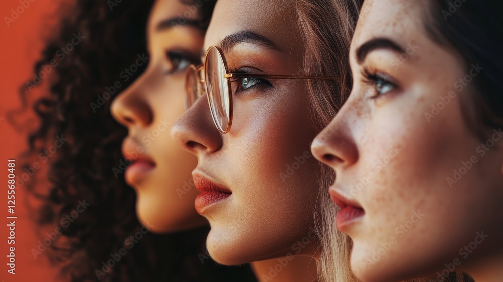 Diverse Social Group Face Collage, Diverse Social Group Face Collage,