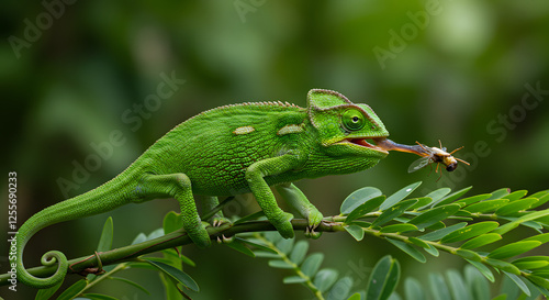 Wallpaper Mural chameleon Torontodigital.ca