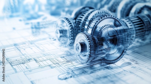 Mechanical Engineering Blueprint
