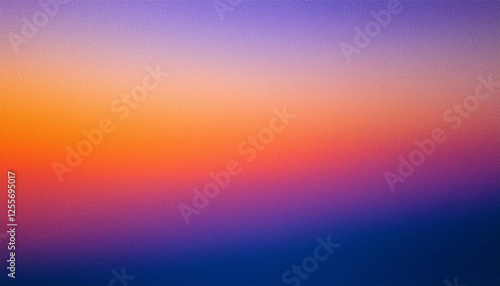 purple orange blue pink grainy gradient historical past abstract poster design noise texture copy area