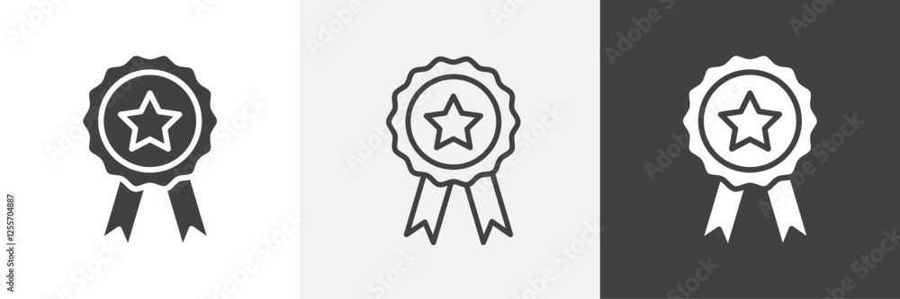 Badge vector icons collection graphic designs for ui designs Badge vector icons collection graphic designs for ui designs