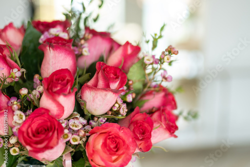 Wallpaper Mural Kwiaciarnia bukiet róż Torontodigital.ca