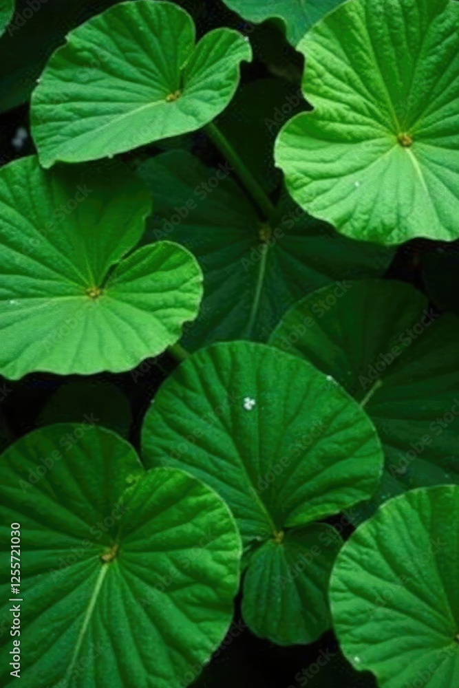 Large, green leaves with subtle, wavy ripples and natural imperfections, wavy, natural, foliage Large, green leaves with subtle, wavy ripples and natural imperfections, wavy, natural, foliage