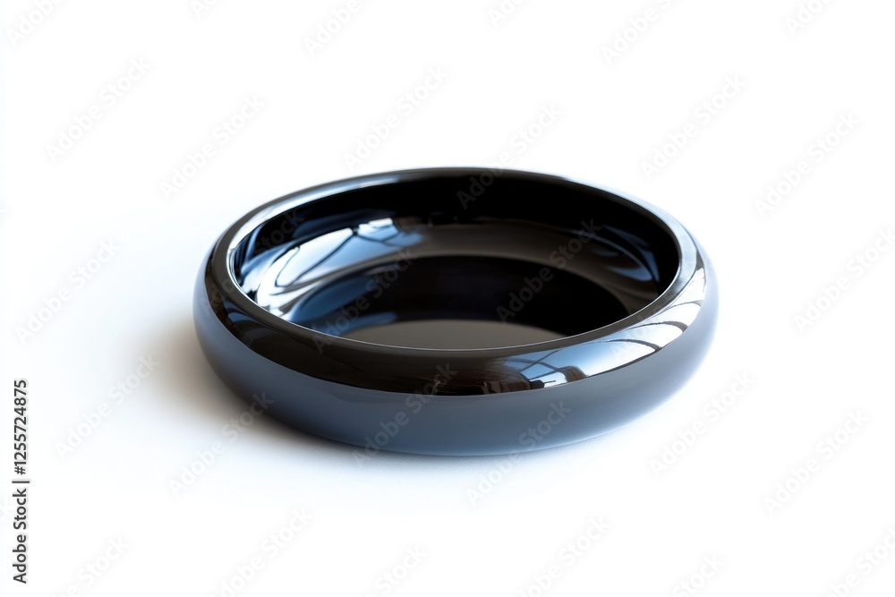 A simple illustration of an ashtray on a clean white background A simple illustration of an ashtray on a clean white background