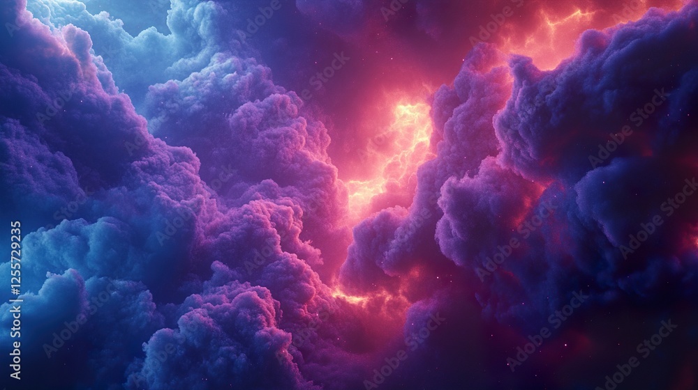 Fototapeta premium Dark Abstract Clouds 