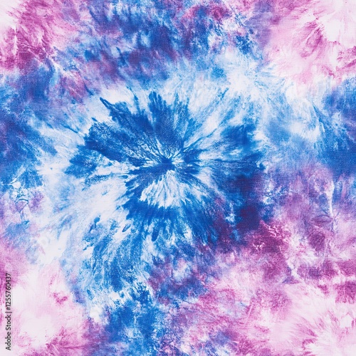 Colorful tie dye pattern abstract background. Abstract textured spiral folded rainbow colorful tie dye textured background.