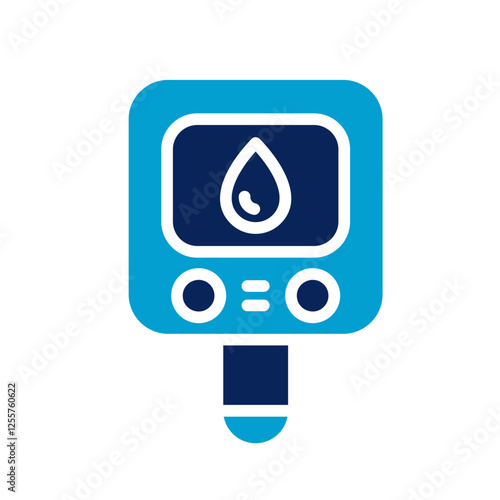 Blood Sugar Monitor Icon
