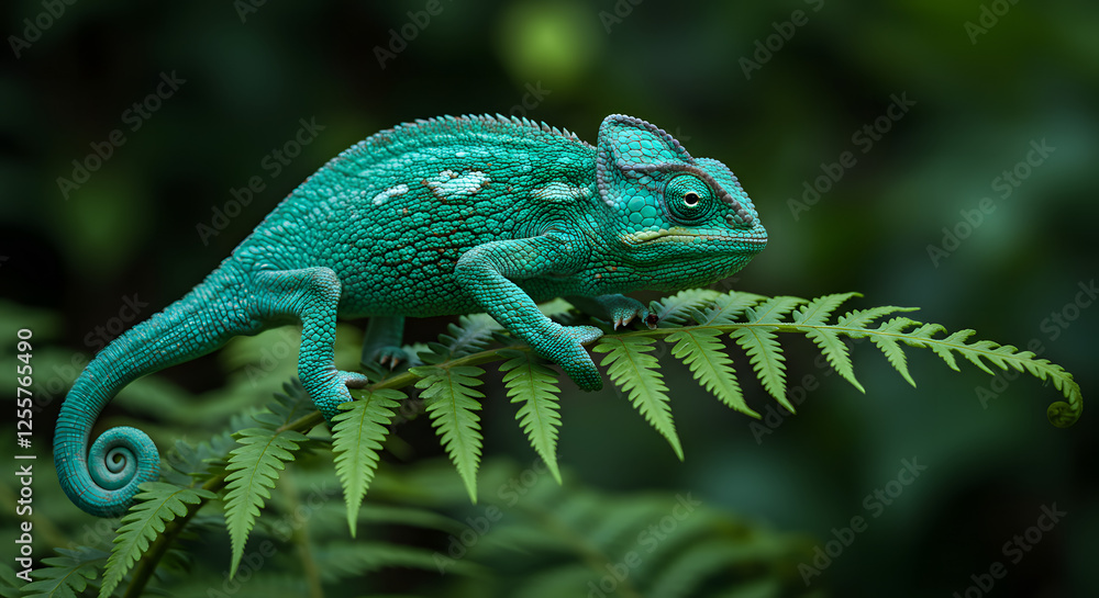 Fototapeta premium chameleon