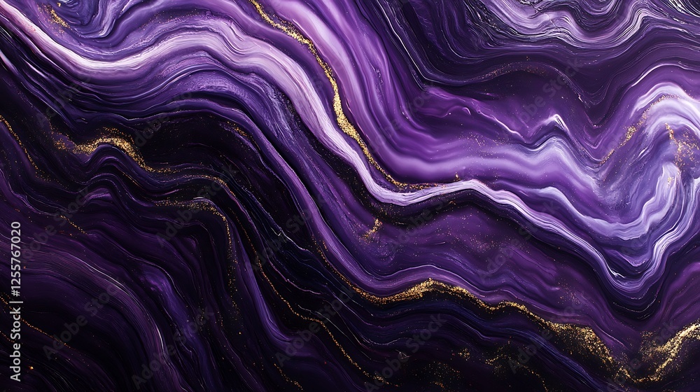 Obraz premium Purple gold marble texture background (1)