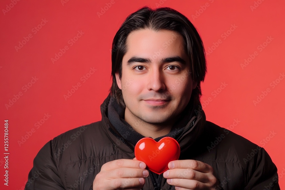 Commercial ad campaign idea creative artwork. Love confession. Valentine's day greeting from man or for man: dazzling striking image of loving latin young man. Valentine's promo. Love vibes. Commercial ad campaign idea creative artwork. Love confession. Valentine's day greeting from man or for man: dazzling striking image of loving latin young man. Valentine's promo. Love vibes.