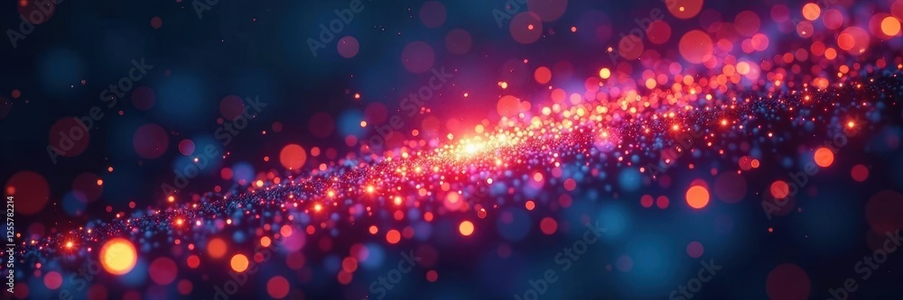 Shimmering fiber optic core, multiple light sources , pattern, bright, futuristic Shimmering fiber optic core, multiple light sources , pattern, bright, futuristic