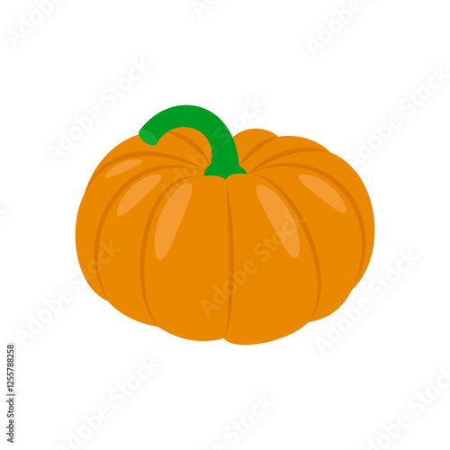 Pumpkin, Indian Symbol Vector Illustration